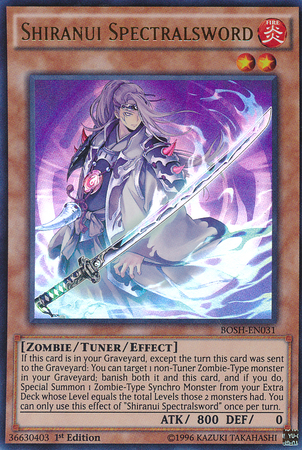 Shiranui Spectralsword [BOSH-EN031] Ultra Rare | Odin's Place