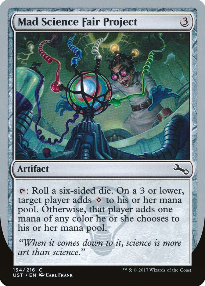 Mad Science Fair Project (154) [Unstable] | Odin's Place