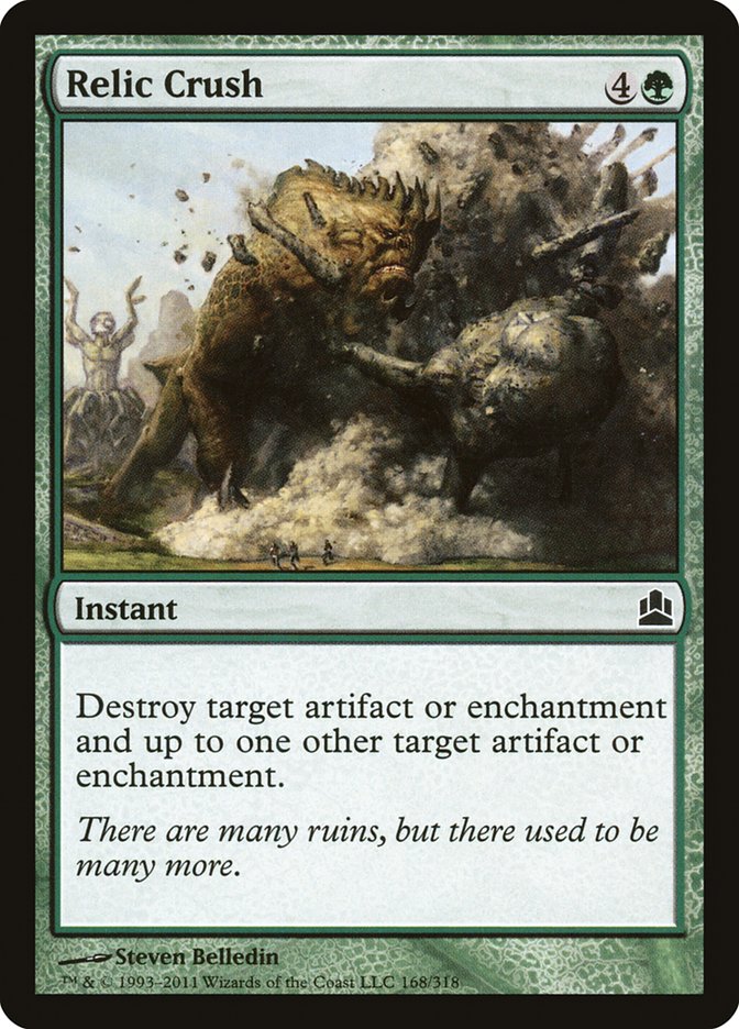 Relic Crush (168) [Commander 2011] | Odin's Place