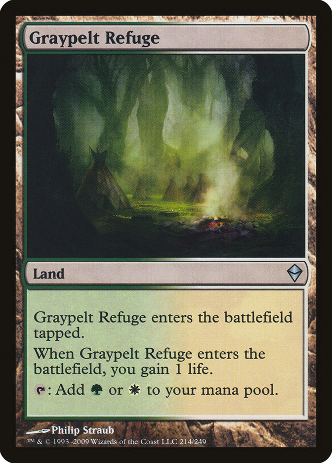 Graypelt Refuge (214) [Zendikar] | Odin's Place