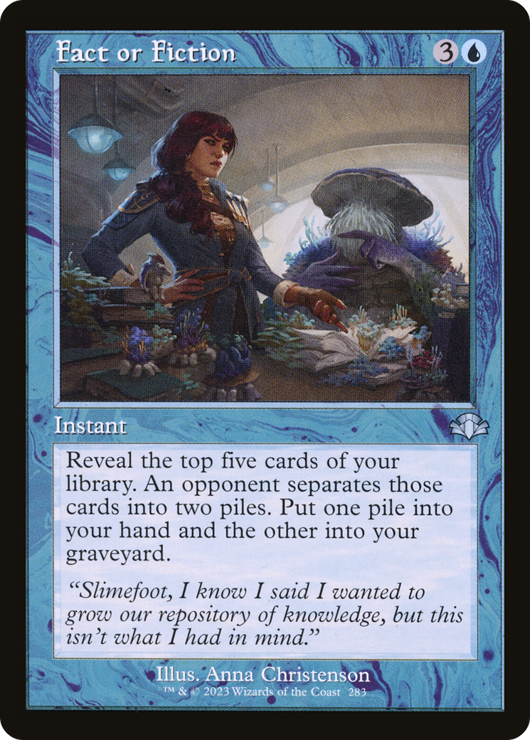 Fact or Fiction (Retro) [Dominaria Remastered] | Odin's Place