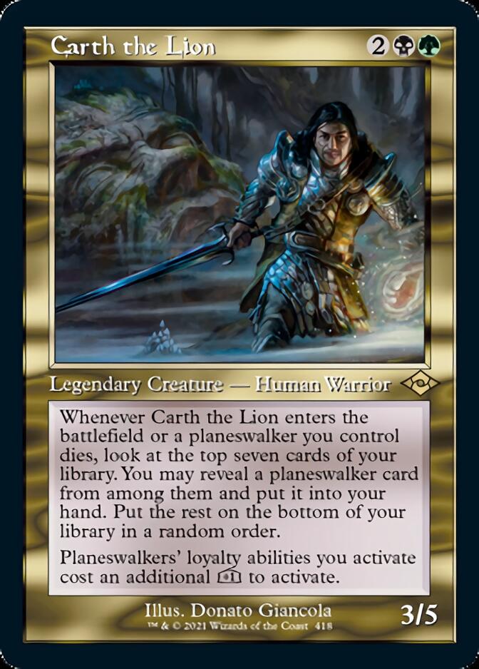 Carth the Lion (Retro) [Modern Horizons 2] | Odin's Place