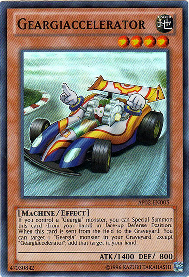 Geargiaccelerator [AP02-EN005] Super Rare | Odin's Place