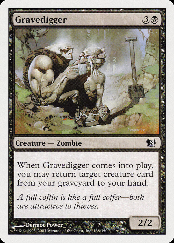 Gravedigger (138) [Eighth Edition] | Odin's Place