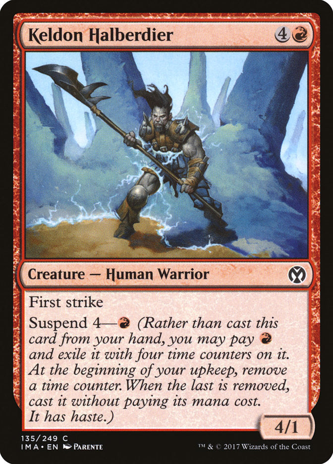 Keldon Halberdier (135) [Iconic Masters] | Odin's Place