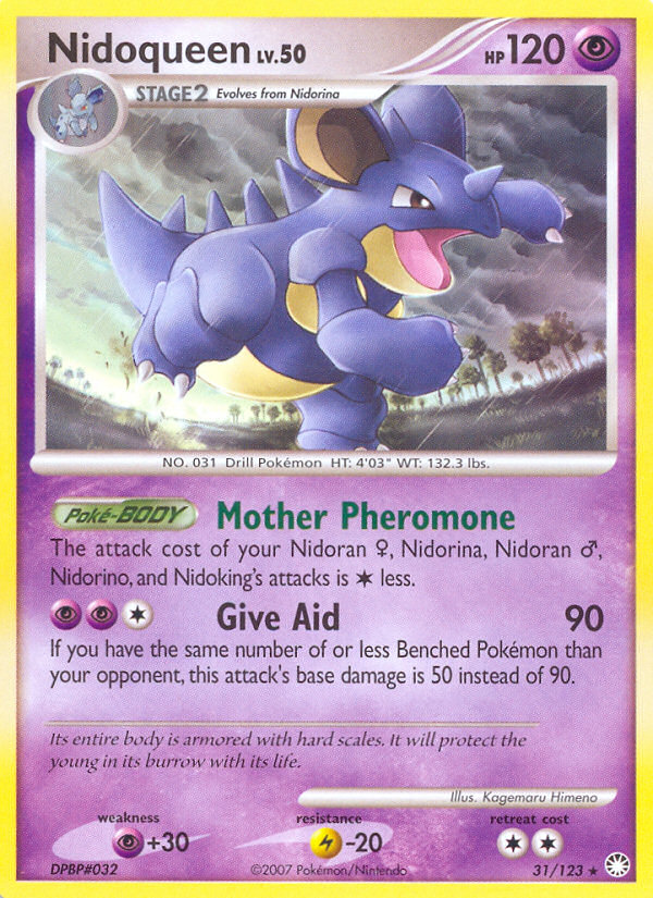Nidoqueen (31/123) [Diamond & Pearl: Mysterious Treasures] | Odin's Place