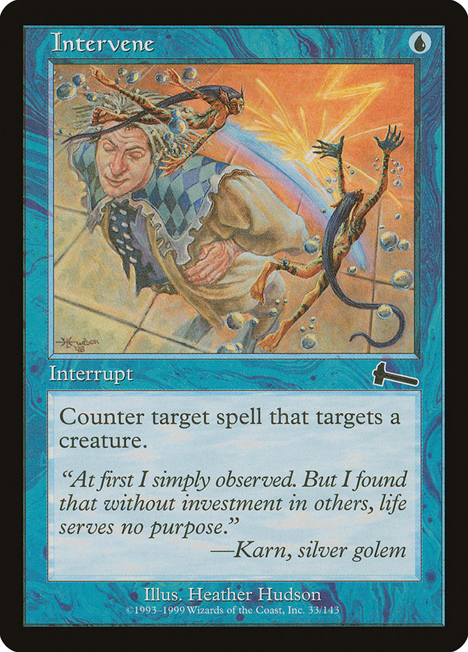 Intervene (33) [Urza's Legacy] | Odin's Place