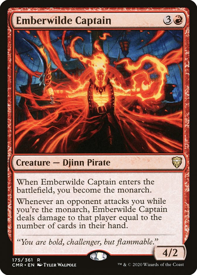 Emberwilde Captain [Commander Legends] | Odin's Place