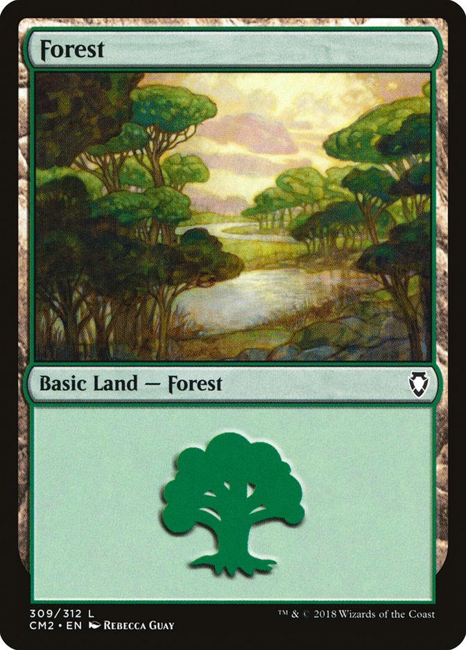 Forest (309) [Commander Anthology Volume II] | Odin's Place