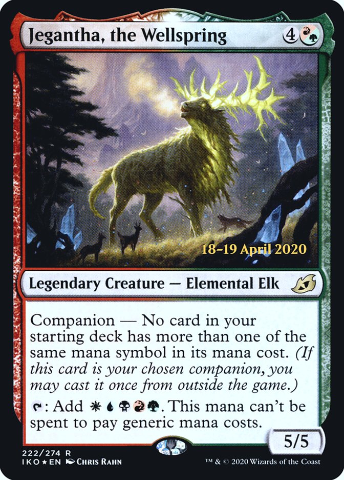 Jegantha, the Wellspring [Ikoria: Lair of Behemoths Prerelease Promos] | Odin's Place