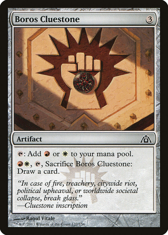 Boros Cluestone (137) [Dragon's Maze] | Odin's Place