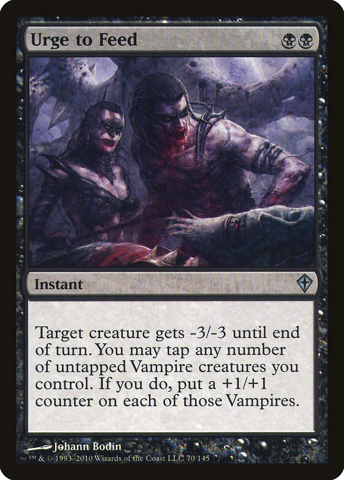 Urge to Feed (70) [Worldwake] | Odin's Place