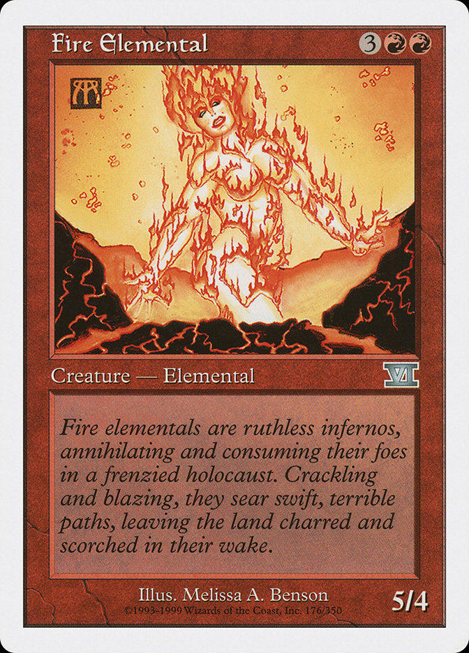Fire Elemental (176) [Classic Sixth Edition] | Odin's Place