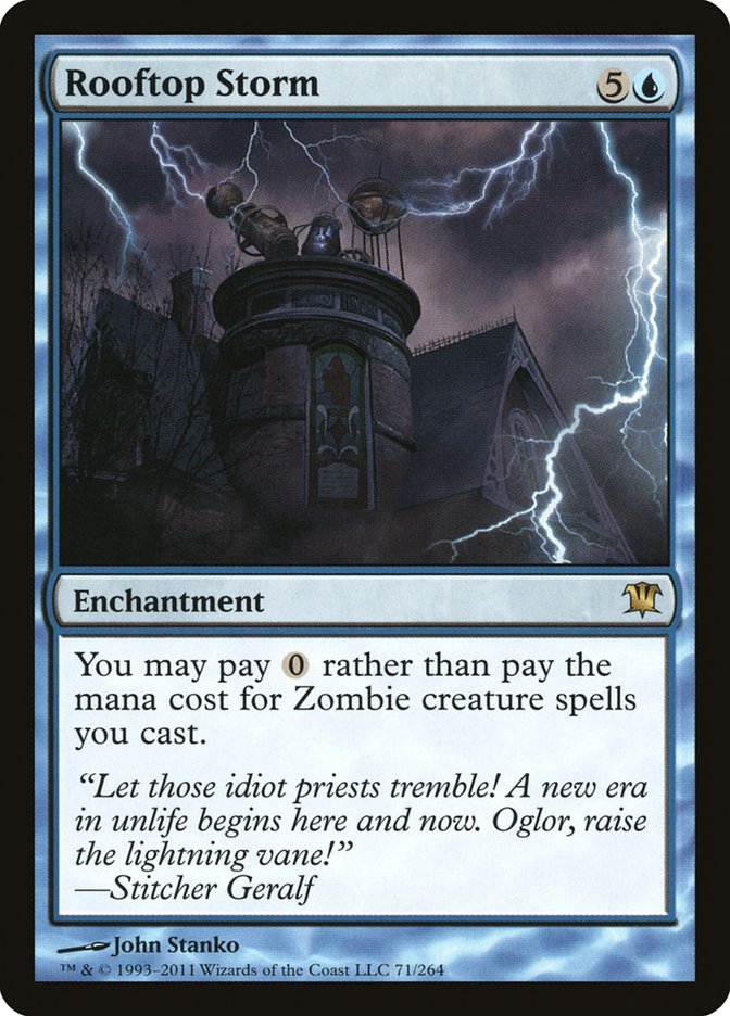 Rooftop Storm (71) [Innistrad] | Odin's Place