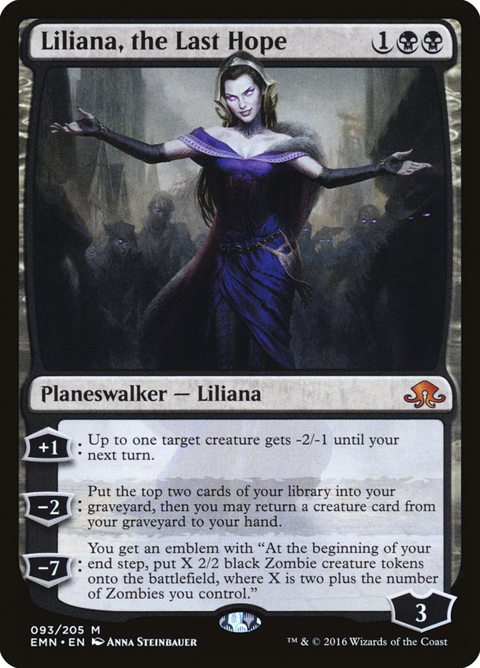 Liliana, the Last Hope (93) [Eldritch Moon] | Odin's Place
