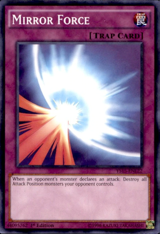 Mirror Force [YS15-ENL22] Shatterfoil Rare | Odin's Place