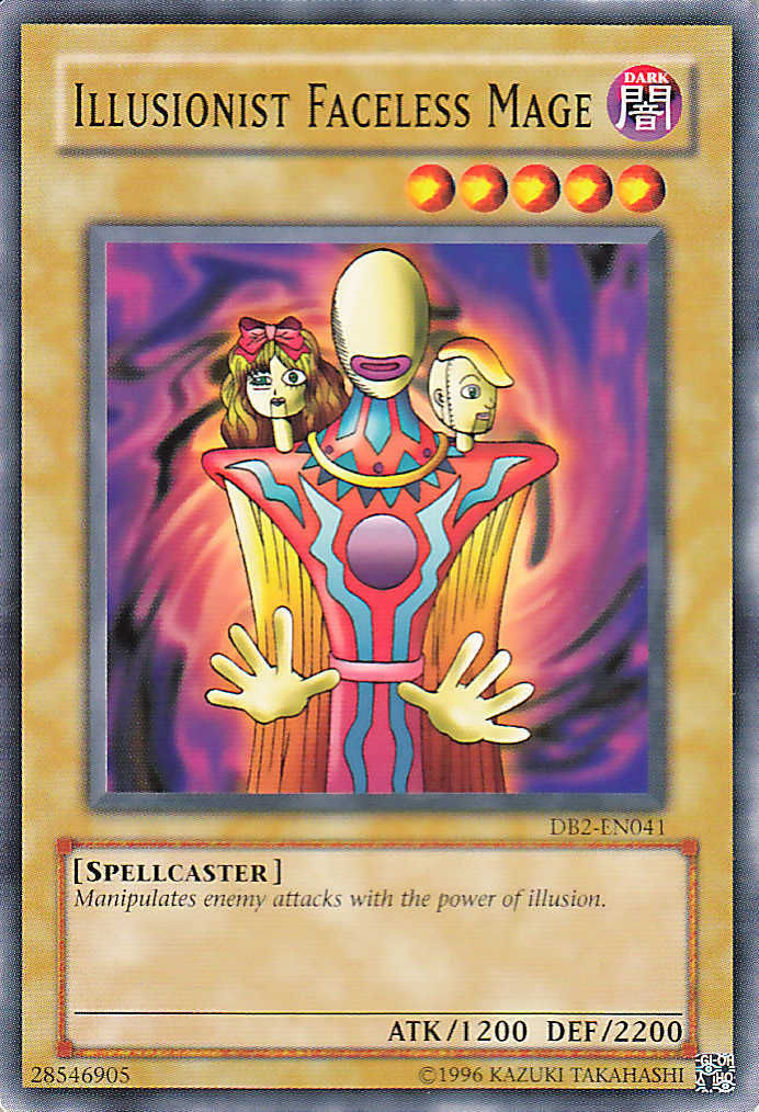 Illusionist Faceless Mage [DB2-EN041] Common | Odin's Place
