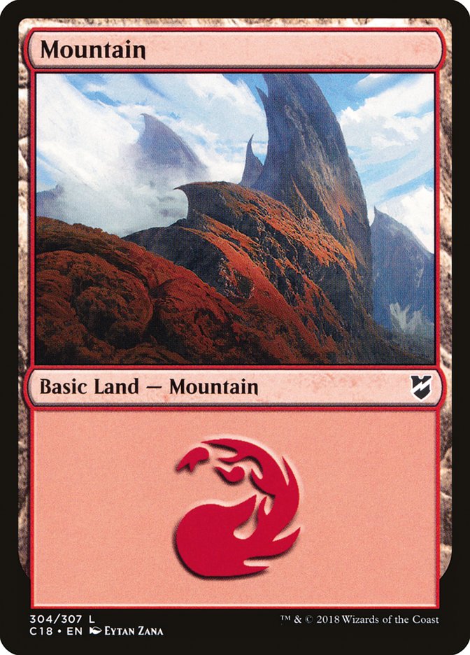 Mountain (304) [Commander 2018] | Odin's Place
