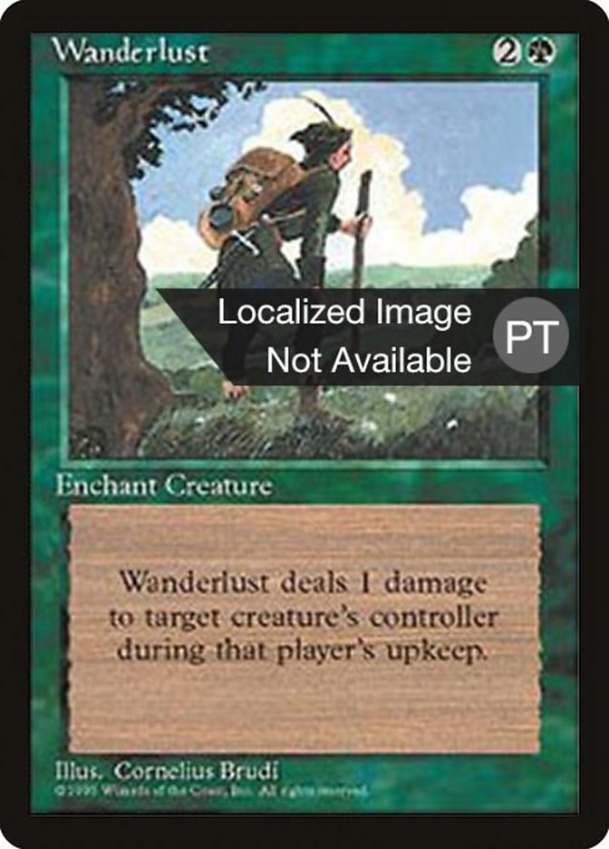 Wanderlust [Fourth Edition (Foreign Black Border)] | Odin's Place