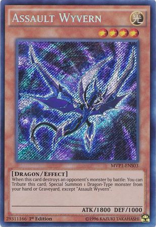 Assault Wyvern [MVP1-ENS03] Secret Rare | Odin's Place