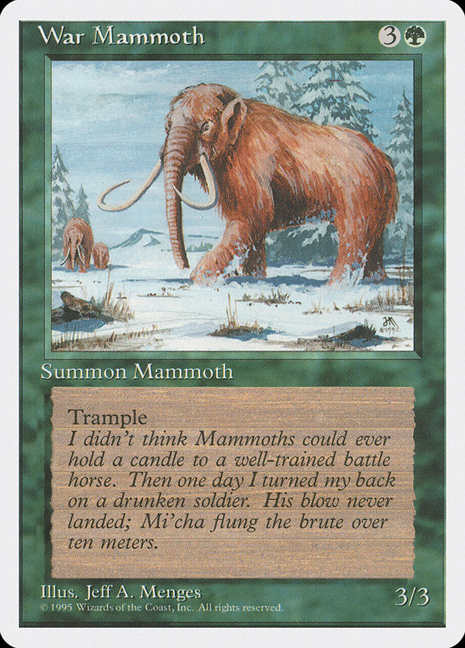 War Mammoth (286) [Fourth Edition] | Odin's Place