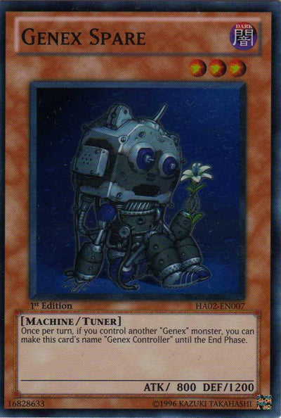 Genex Spare [HA02-EN007] Super Rare | Odin's Place