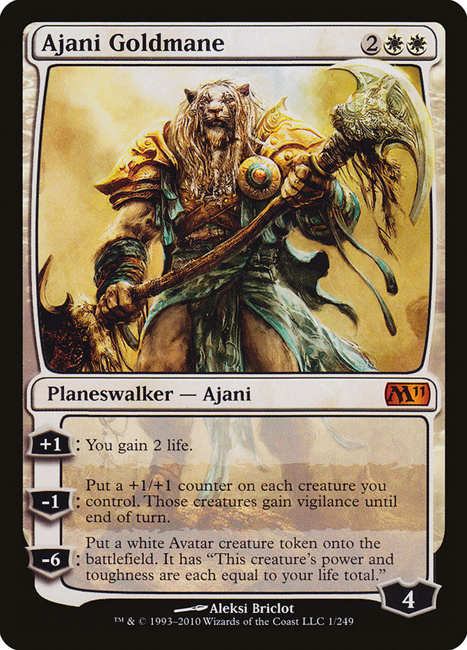 Ajani Goldmane (1) [Magic 2011] | Odin's Place