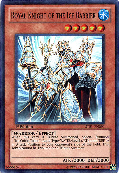 Royal Knight of the Ice Barrier [STBL-EN091] Super Rare | Odin's Place