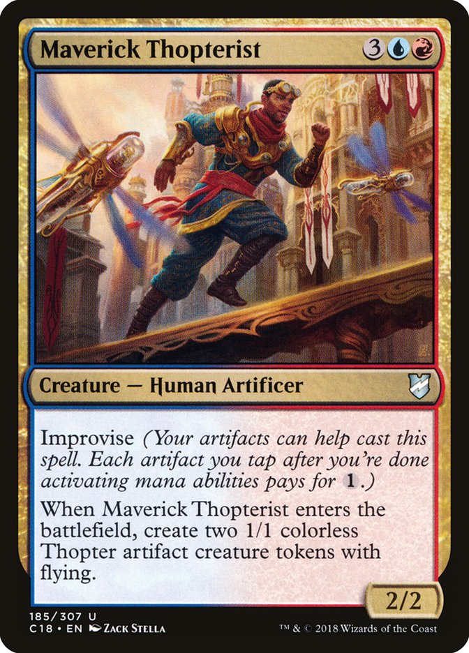 Maverick Thopterist (185) [Commander 2018] | Odin's Place