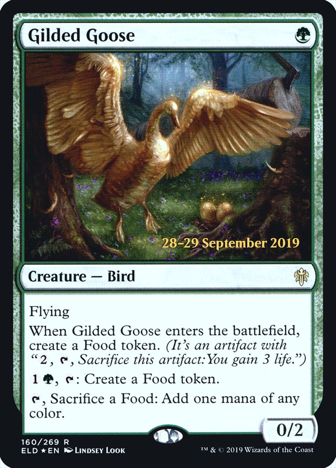 Gilded Goose [Throne of Eldraine Prerelease Promos] | Odin's Place