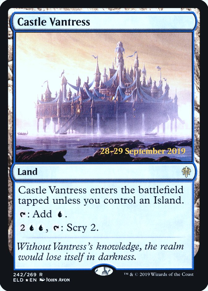 Castle Vantress [Throne of Eldraine Prerelease Promos] | Odin's Place