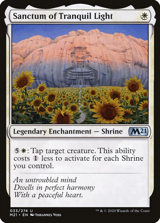 Sanctum of Tranquil Light [Core Set 2021] | Odin's Place