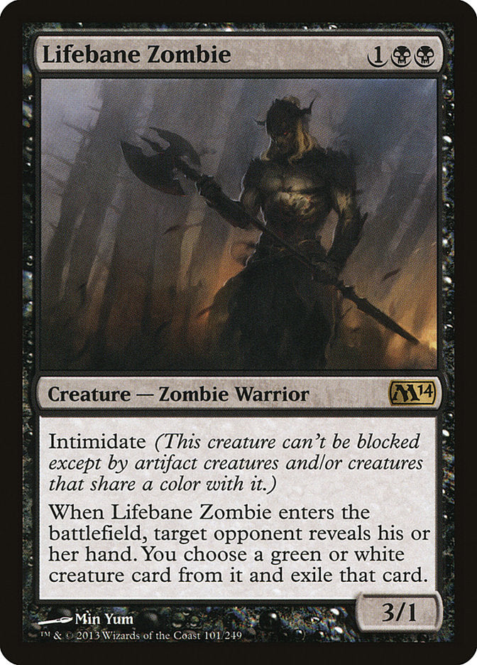 Lifebane Zombie (101) [Magic 2014] | Odin's Place