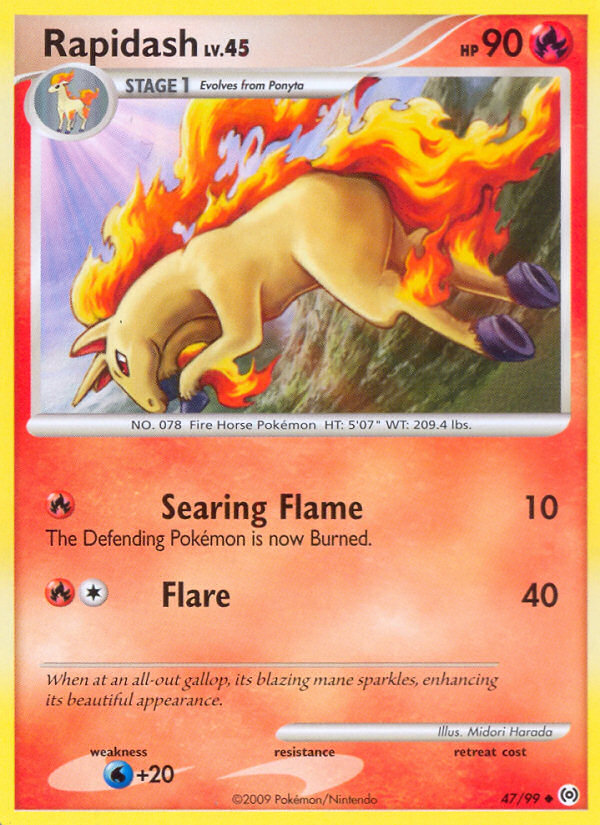 Rapidash (47/99) [Platinum: Arceus] | Odin's Place