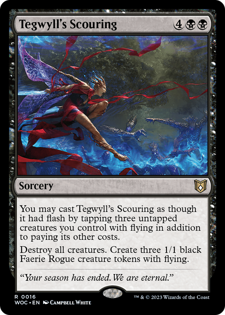 Tegwyll's Scouring [Wilds of Eldraine Commander] | Odin's Place