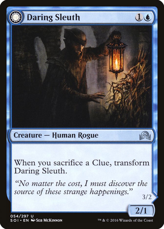 Daring Sleuth // Bearer of Overwhelming Truths [Shadows over Innistrad] | Odin's Place