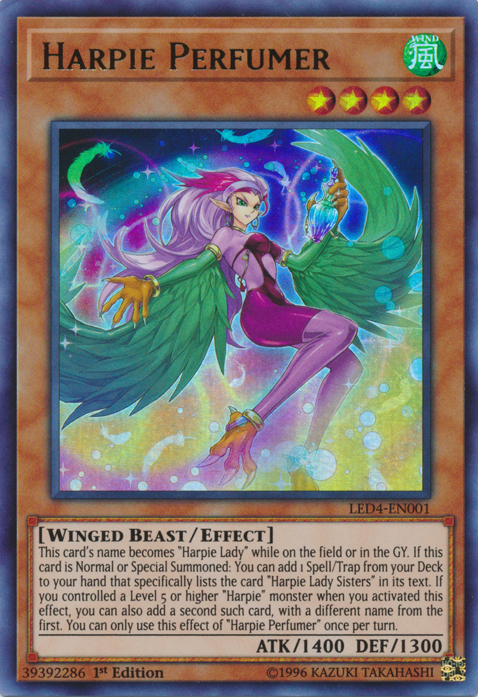 Harpie Perfumer [LED4-EN001] Ultra Rare | Odin's Place