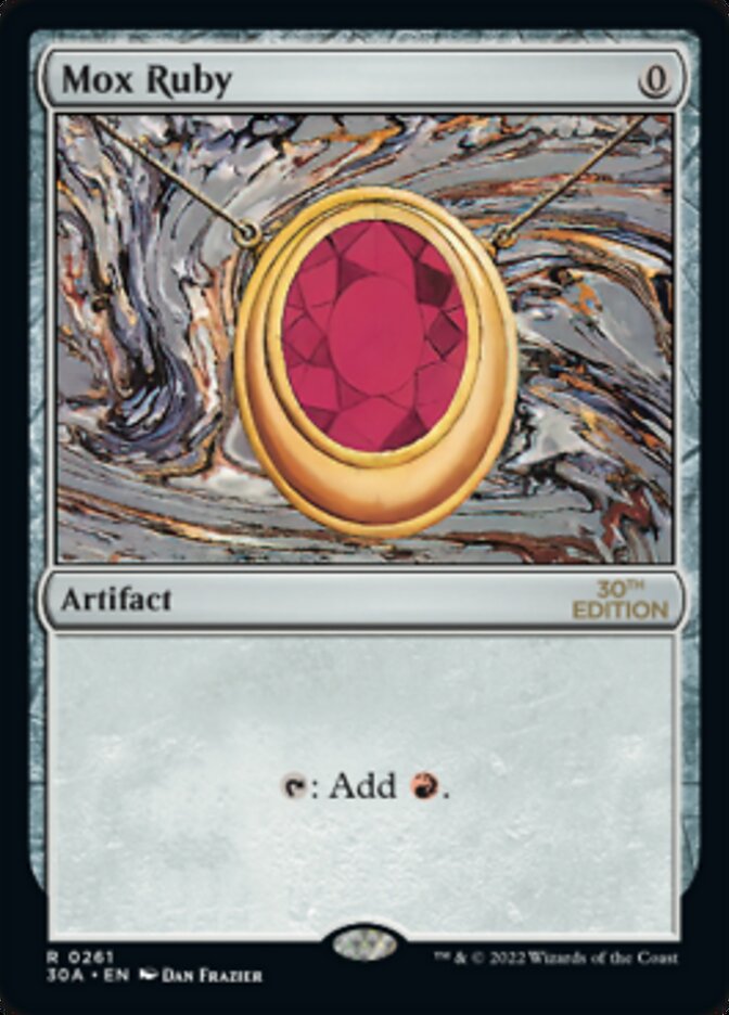 Mox Ruby [30th Anniversary Edition] | Odin's Place