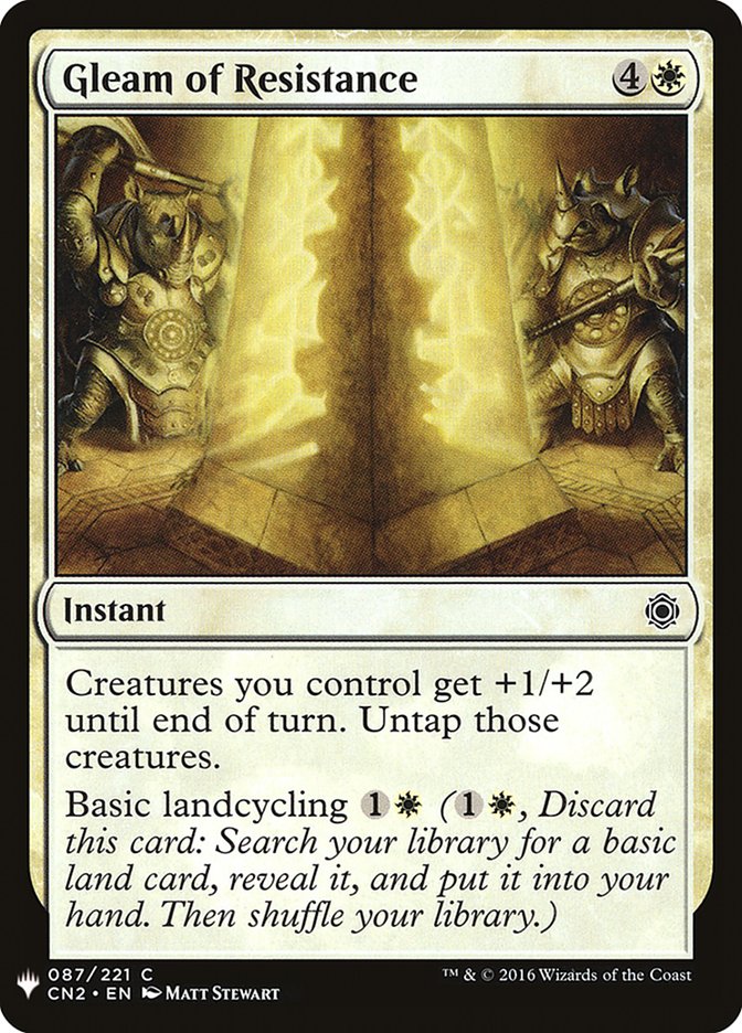 Gleam of Resistance [Mystery Booster] | Odin's Place