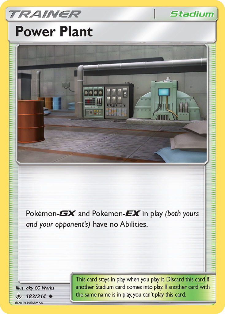 Power Plant (183/214) [Sun & Moon: Unbroken Bonds] | Odin's Place