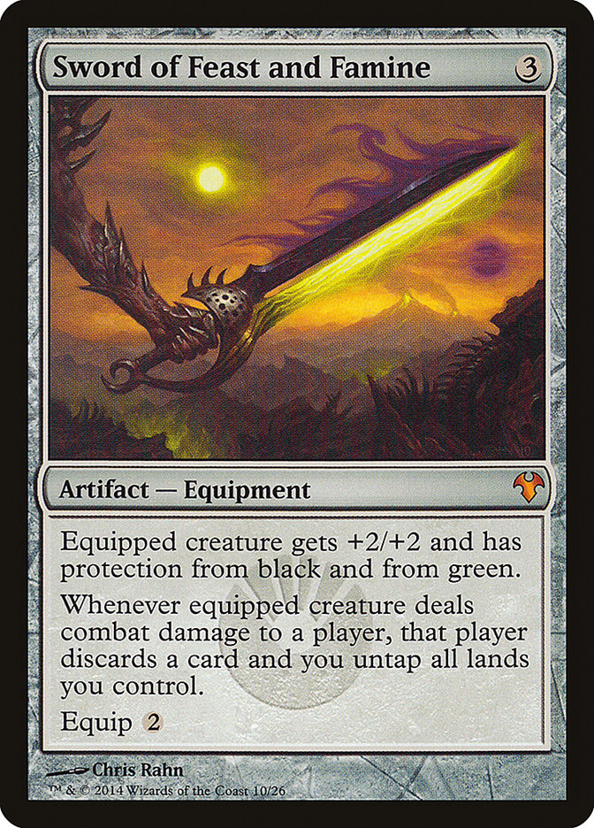 Sword of Feast and Famine (10) [Modern Event Deck 2014] | Odin's Place