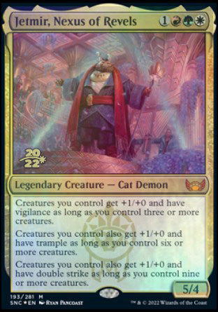 Jetmir, Nexus of Revels [Streets of New Capenna Prerelease Promos] | Odin's Place