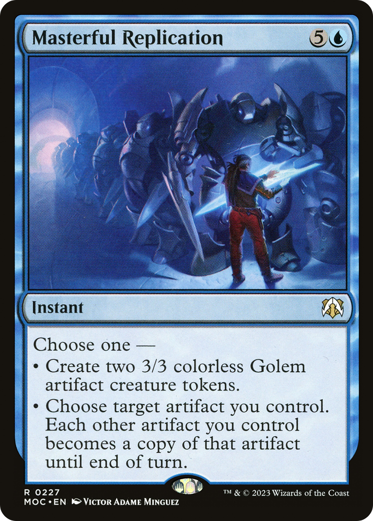 Masterful Replication [March of the Machine Commander] | Odin's Place