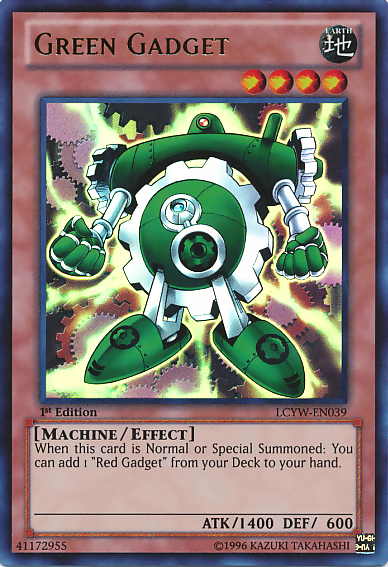 Green Gadget [LCYW-EN039] Ultra Rare | Odin's Place