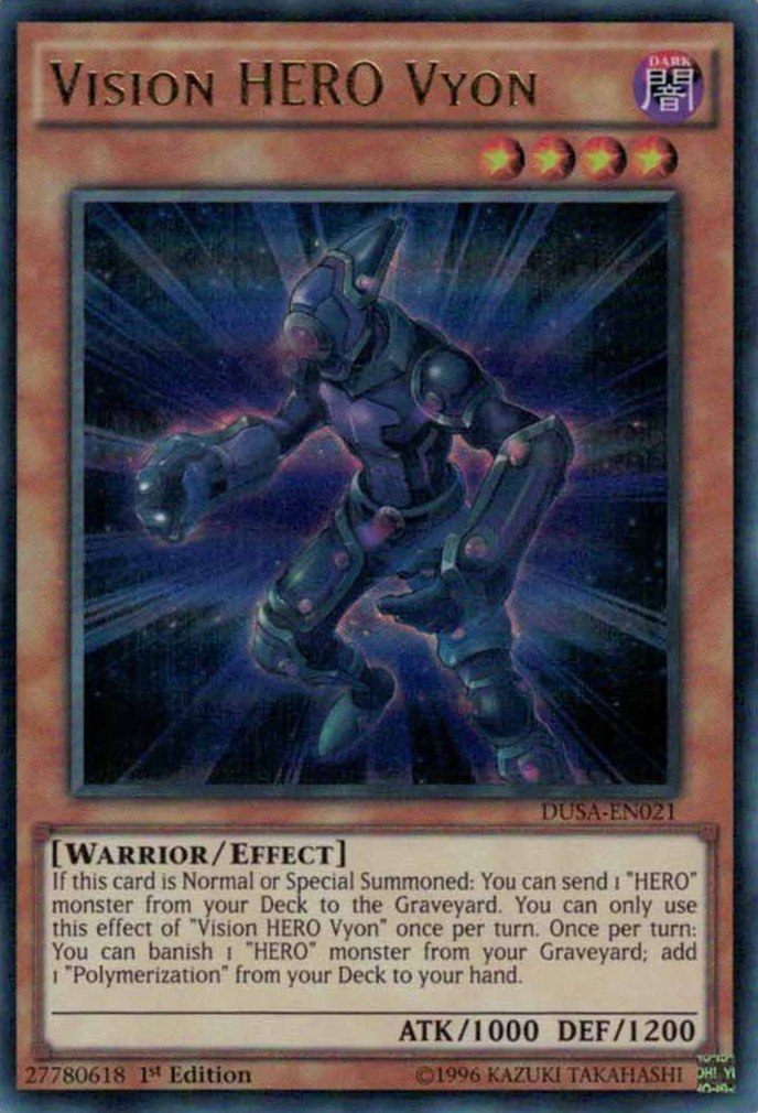 Vision Hero Vyon [DUSA-EN021] Ultra Rare | Odin's Place