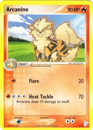 Arcanine (1/12) [EX: Trainer Kit 2 - Minun] | Odin's Place