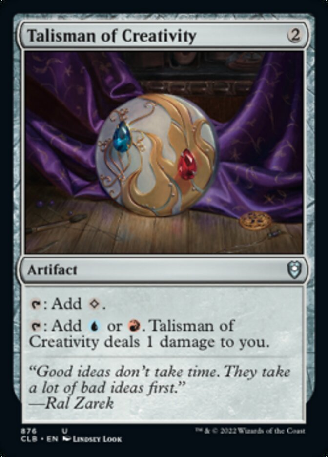 Talisman of Creativity [Commander Legends: Battle for Baldur's Gate] | Odin's Place