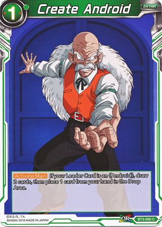 Create Android (BT3-080) [Cross Worlds] | Odin's Place