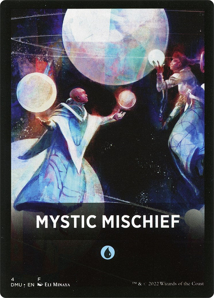 Mystic Mischief Theme Card [Dominaria United Tokens] | Odin's Place