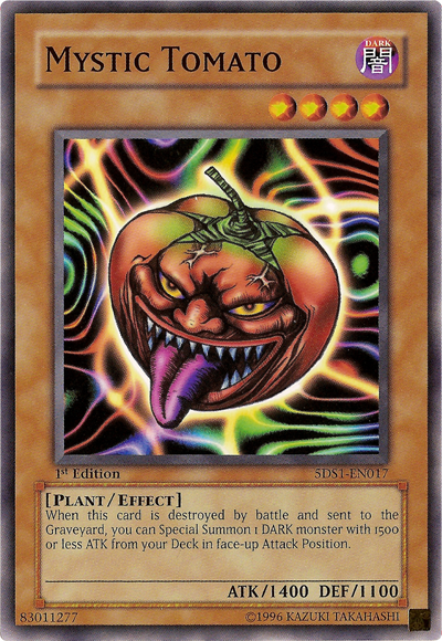 Mystic Tomato [5DS1-EN017] Common | Odin's Place